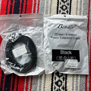 25 Foot Long Micro USB Charging Cable | 2 Pack